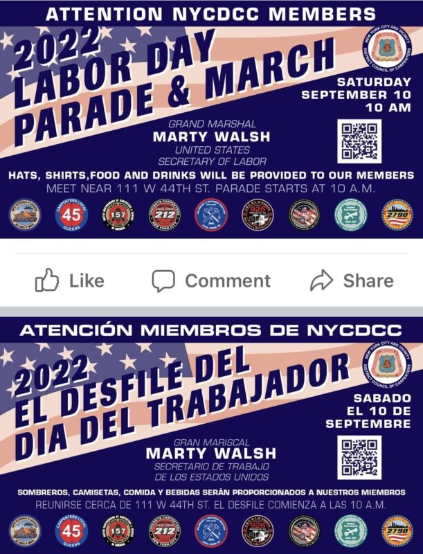 2022 Labor Day Parade